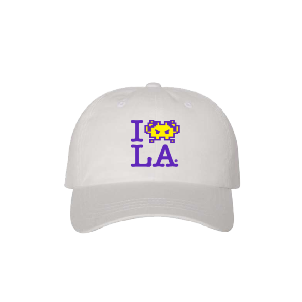Purp Invaders I Love LA Cap